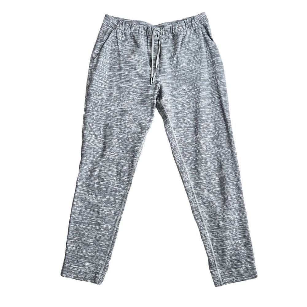 Lululemon Jet Crop Slim Luxe Wee Are From Space Nimbus Battleship Pants medium.